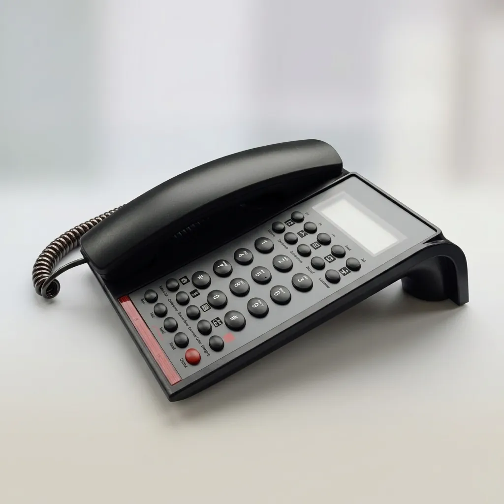 Hotel Display Desk Telephone with One-Touch Buttons [1038] — TEL-1038 (image 4)