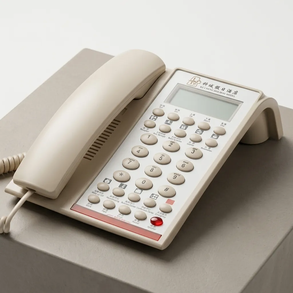 Hotel Display Desk Telephone with One-Touch Buttons [1039] — TEL-1039 (image 2)