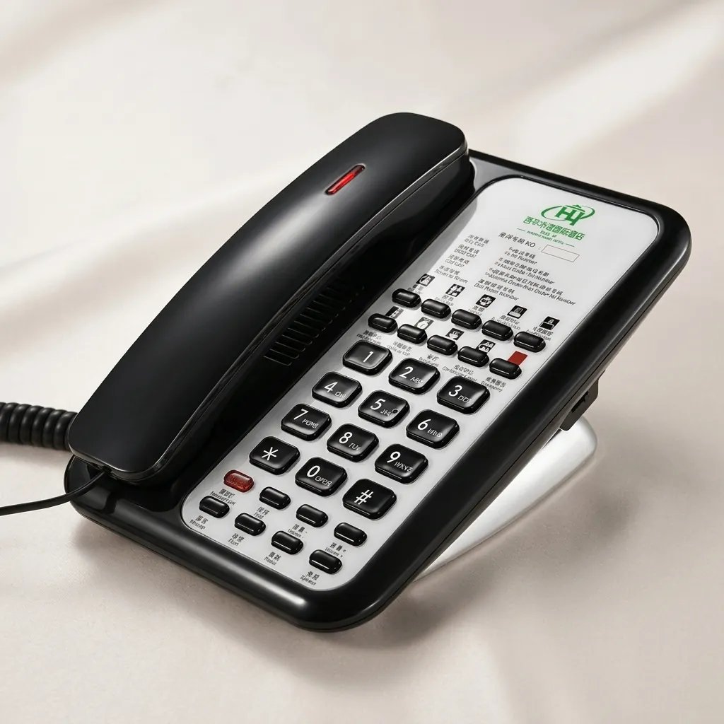 Hotel Desk Telephone with USB Charging Port [1046] — TEL-1046 (image 2)