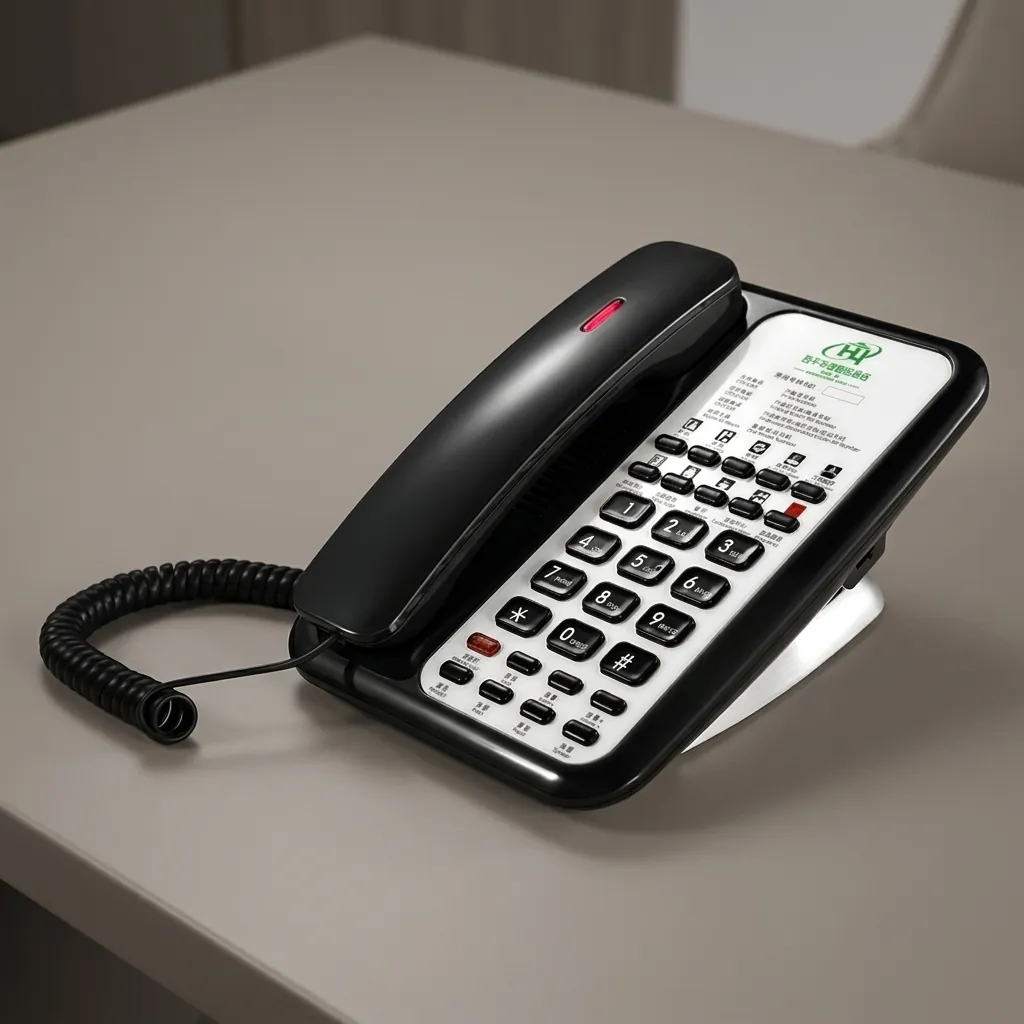 Hotel Desk Telephone with USB Charging Port [1046] — TEL-1046 (image 3)