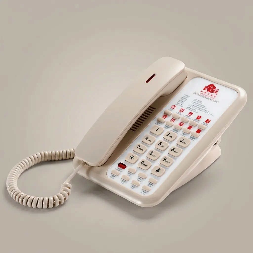 Hotel Desk Telephone with USB Charging Port [1047] — TEL-1047 (image 3)