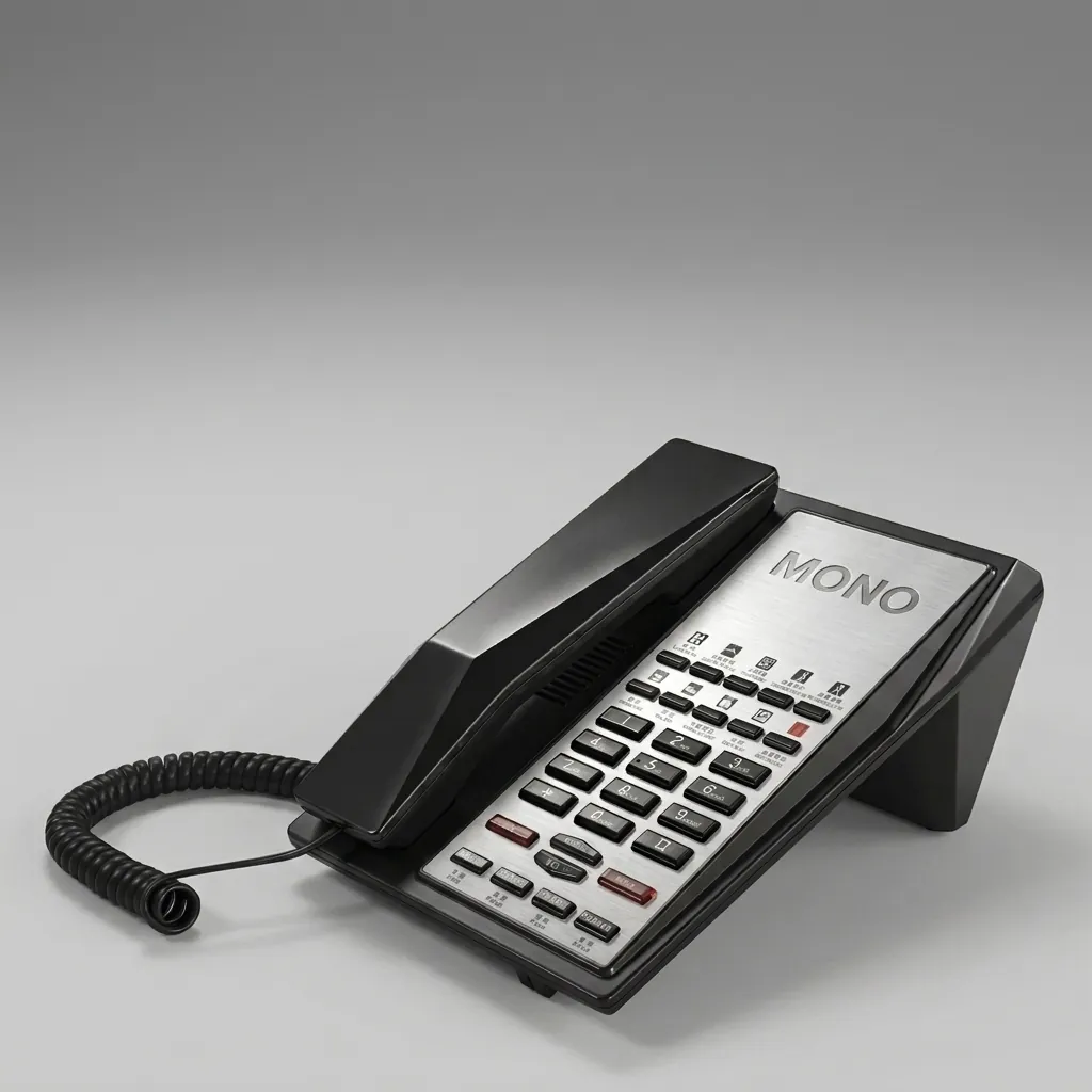 Hotel Desk Telephone with One-Touch Buttons [1053] — TEL-1053 (image 1)