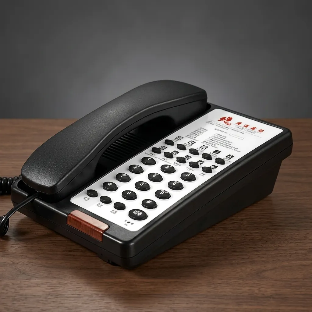 Hotel Desk Telephone with One-Touch Buttons [1066] — TEL-1066 (image 2)
