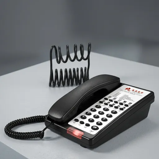 Hotel Desk Telephone with One-Touch Buttons [1066] — TEL-1066