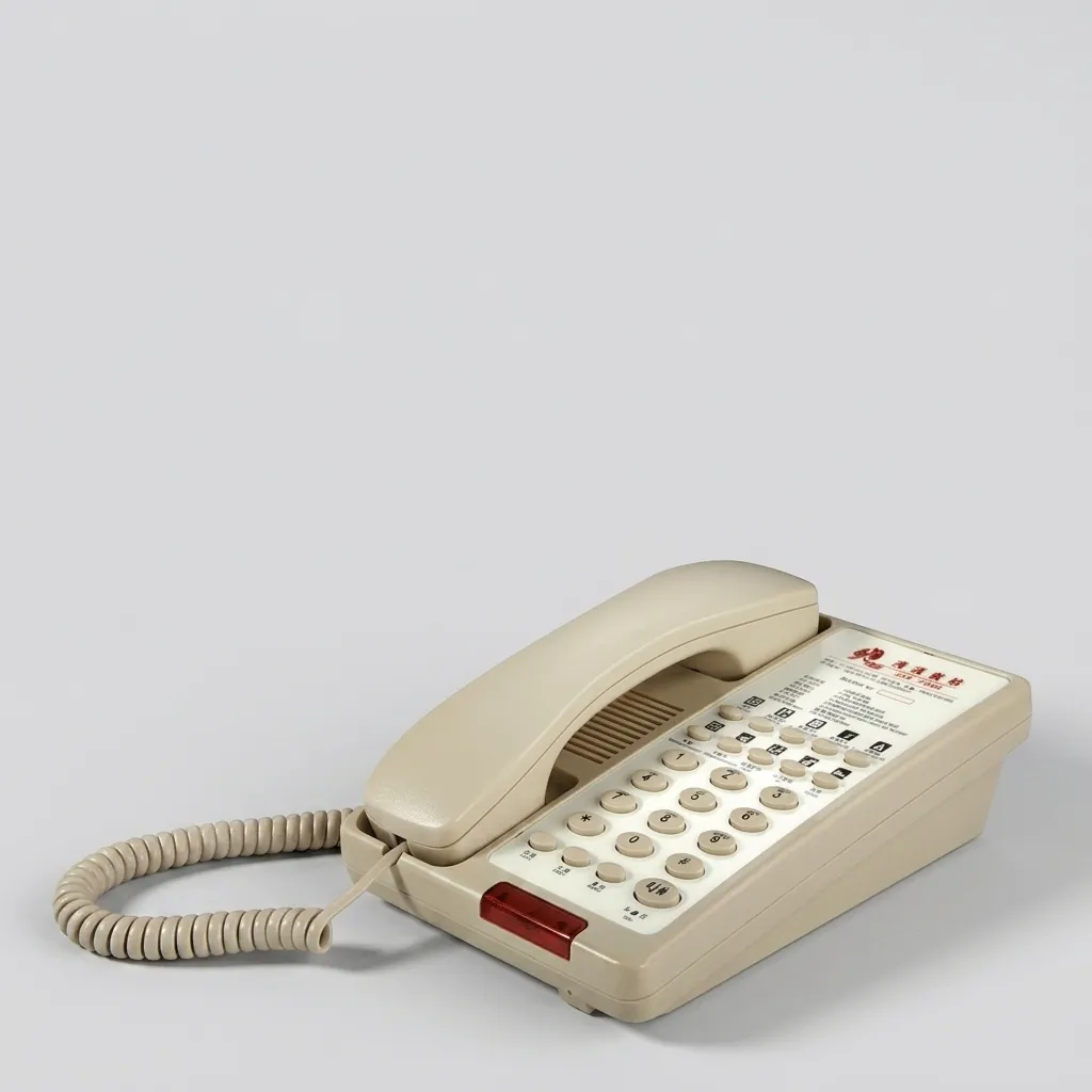 Hotel Desk Telephone with One-Touch Buttons [1067] — TEL-1067 (image 2)