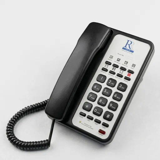 Hotel Desk Telephone with One-Touch Buttons [1068] — TEL-1068