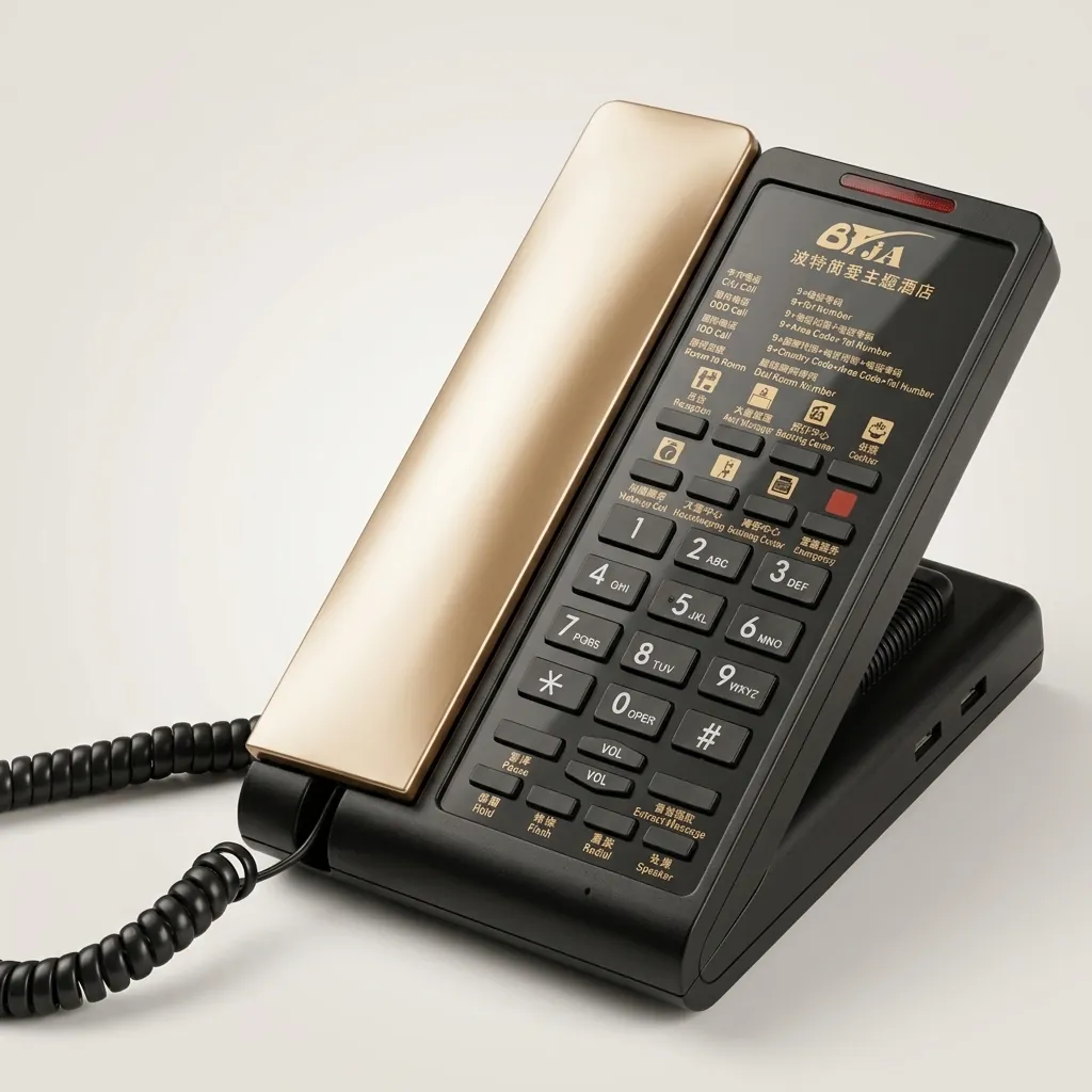 Hotel Desk Telephone with Message Light — TEL-1073 (image 2)