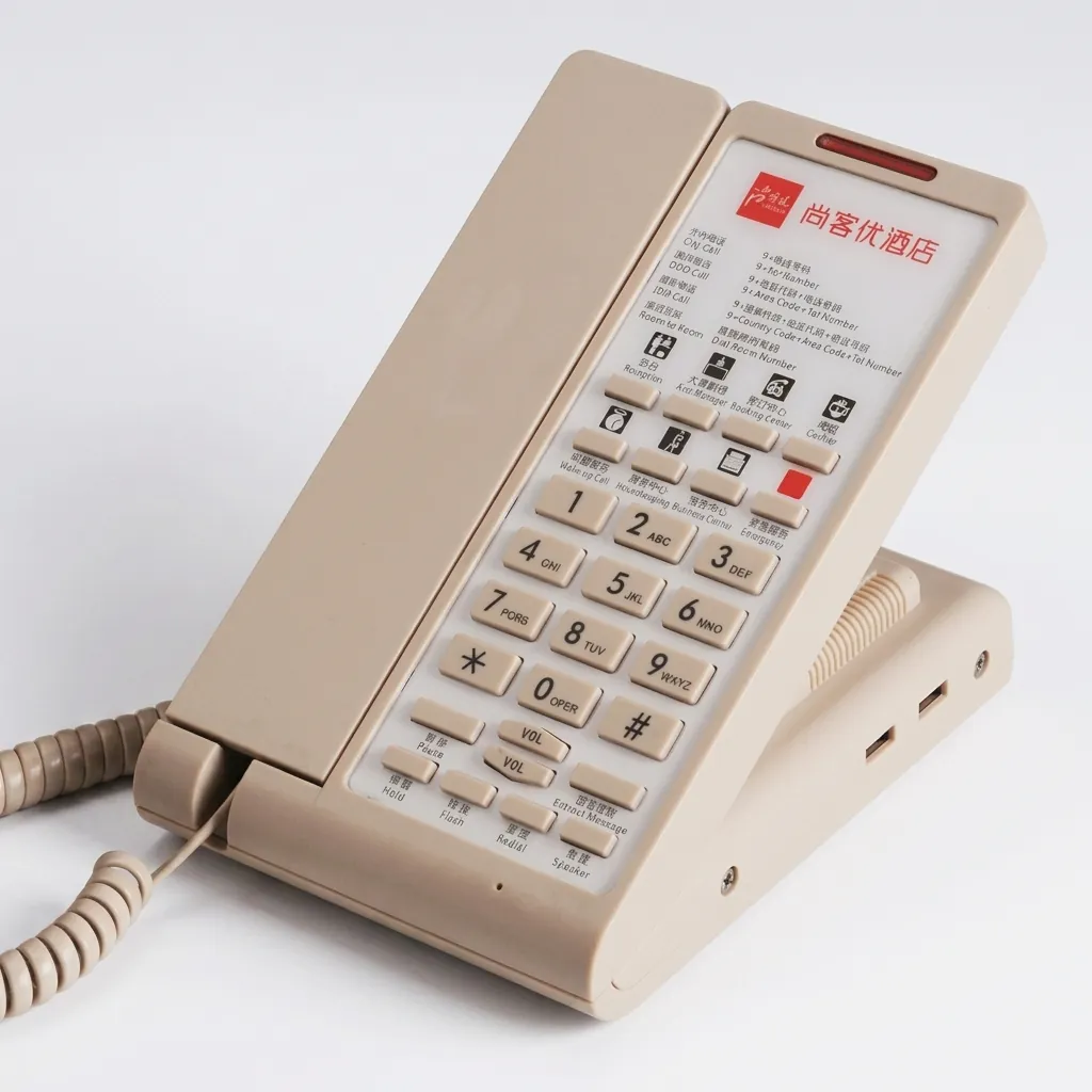 Telephone For Hotel Room – Acrylic [1074] — TEL-1074 (image 5)