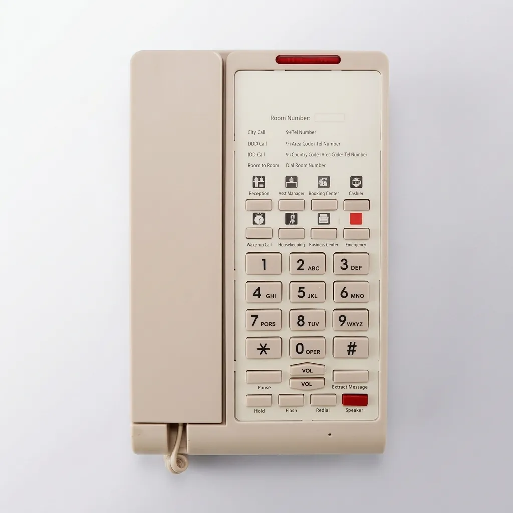 Telephone For Hotel Room – Acrylic [1074] — TEL-1074 (image 6)