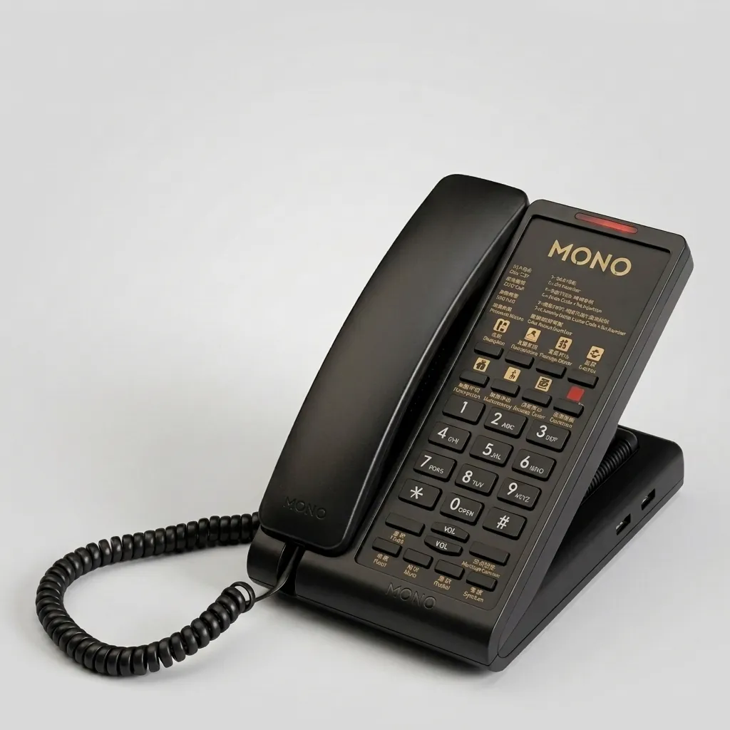 Telephone For Hotel Room – Acrylic [1075] — TEL-1075 (image 1)