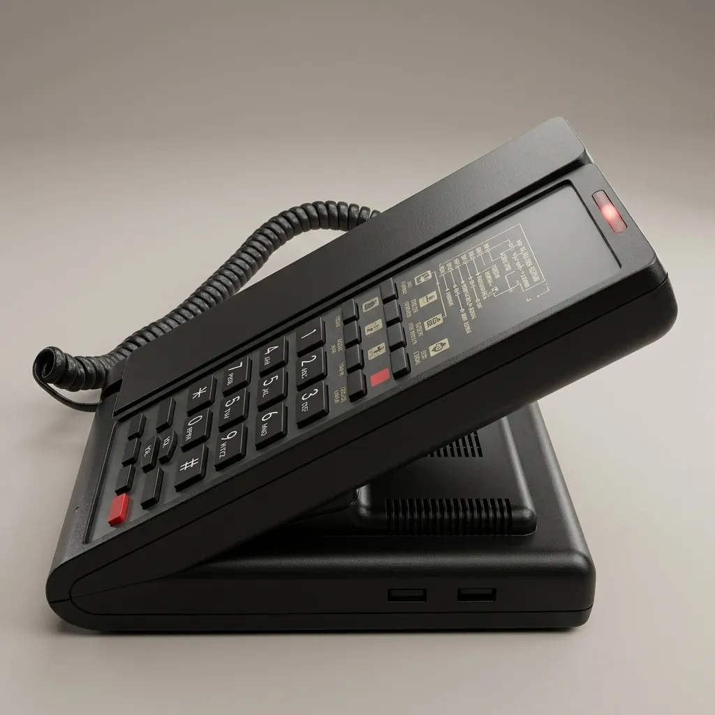 Telephone For Hotel Room – Acrylic [1075] — TEL-1075 (image 5)