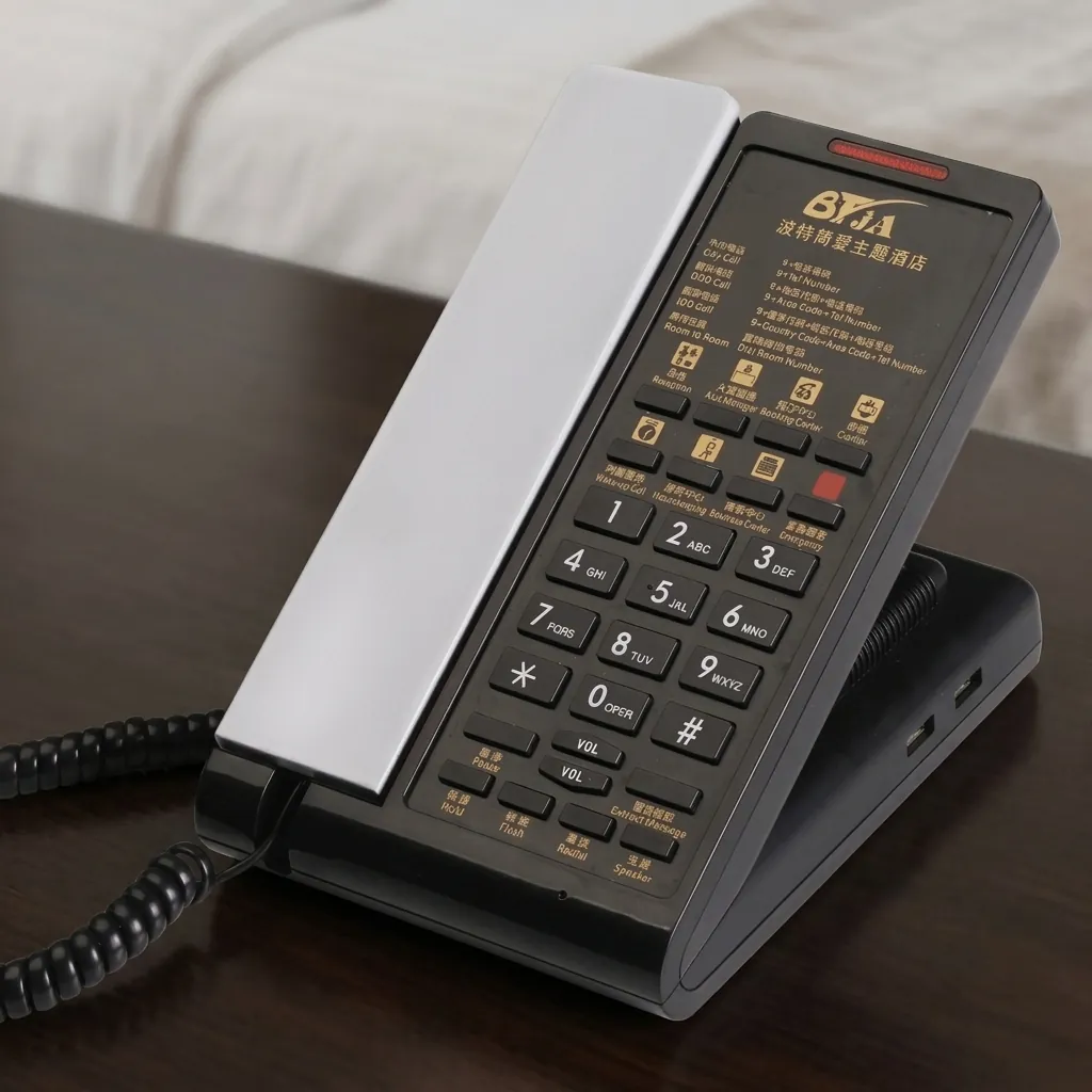 Telephone For Hotel Room – Acrylic [1077] — TEL-1077 (image 2)