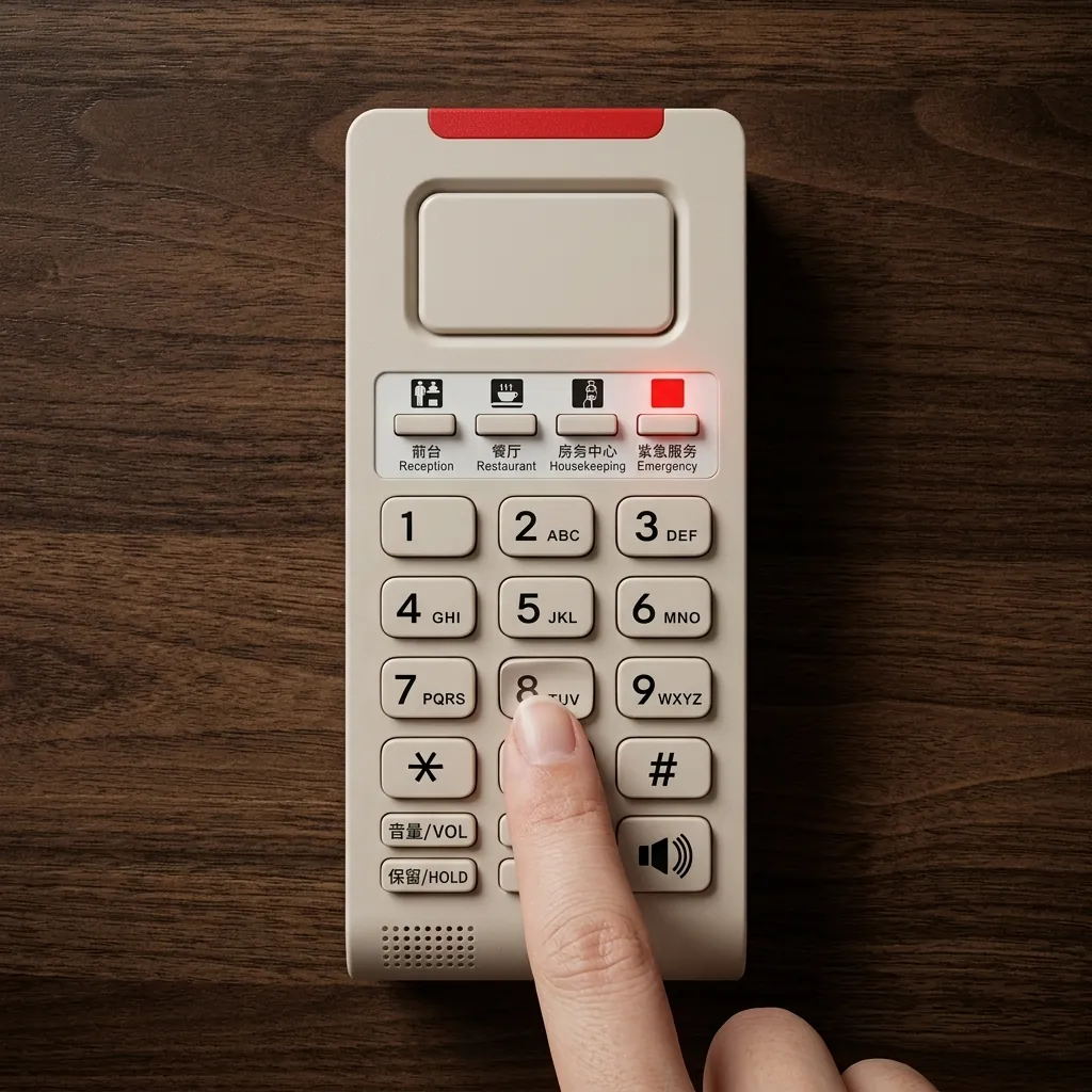Wireless Hotel Phone Emergency [1080] — TEL-1080 (image 4)