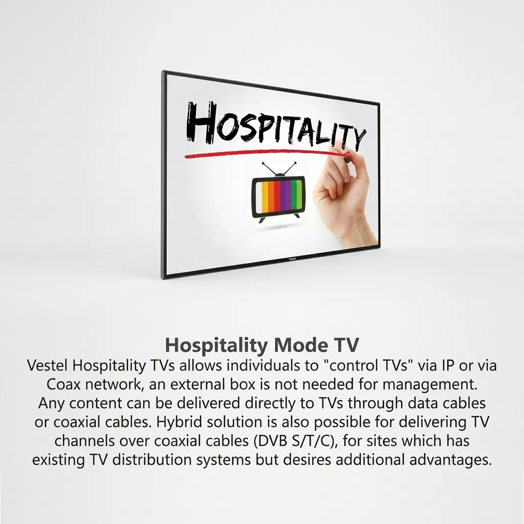 Vestel 50" Hospitality TV with LED — TVS-1025 (image 6)