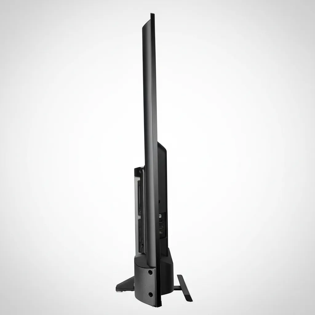 Turbo-X Hotel TV 32" Full HD — TVS-1028 — A 32-inch Turbo-X hotel TV with a Full HD 1920x1080 panel and a Smart Linux platform. Hotel features include USB cloning, hotel mode and menu, plus WiFi, Netflix, YouTube and Miracast casting. Three HDMI inputs, Ethernet and DVB-T2 with satellite tuner. (image 4)