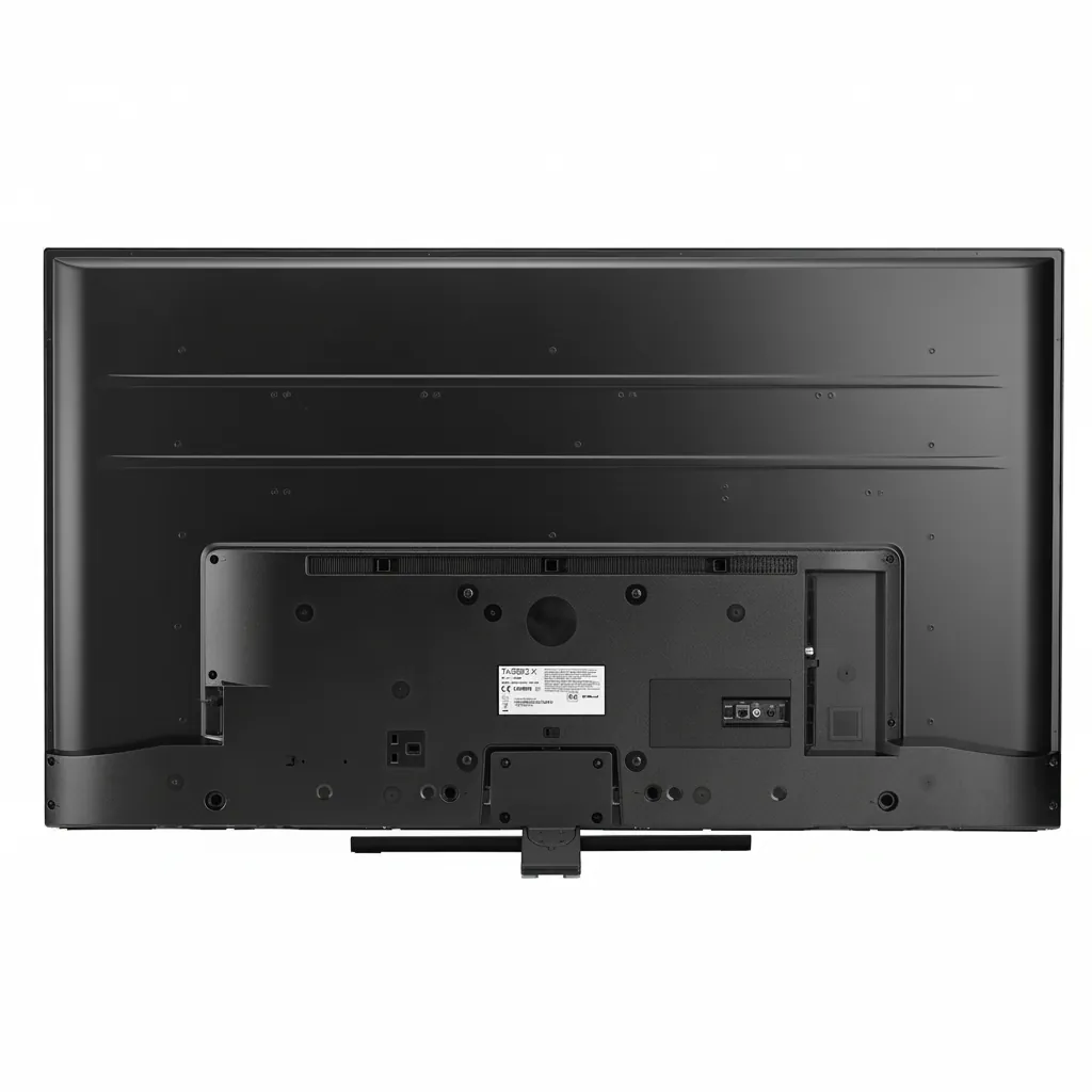 Turbo-X Hotel TV 43" 4K Ultra HD — TVS-1029 — A 43-inch Turbo-X hotel TV with a 4K Ultra HD 3840x2160 panel and a Smart Linux platform. Hotel features include USB cloning, hotel mode and menu, plus WiFi, Netflix, YouTube and Miracast casting. Three HDMI inputs, Ethernet and DVB-T2 with satellite tuner. (image 6)