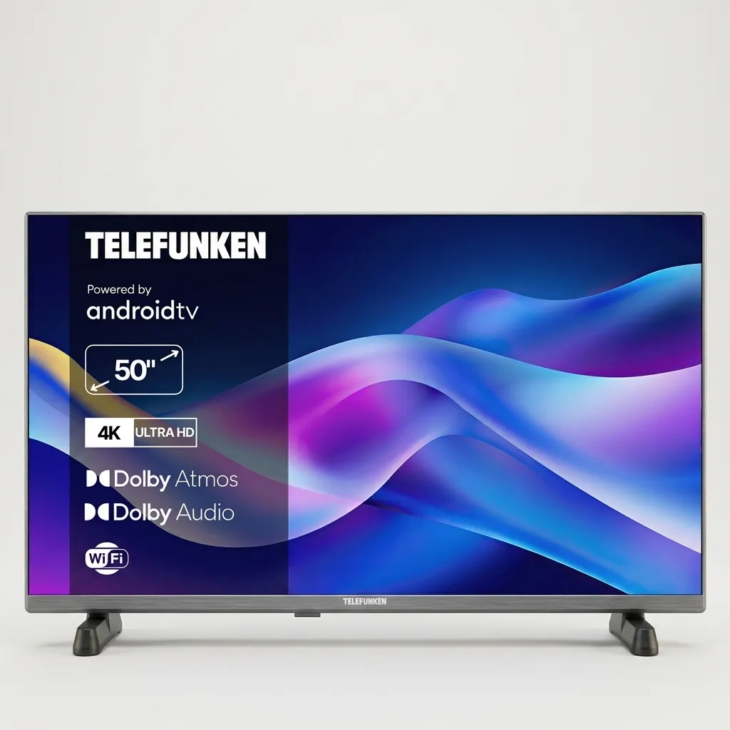 Telefunken 50″ 4k Uhd Android Tv — TVS-1031 (image 2)