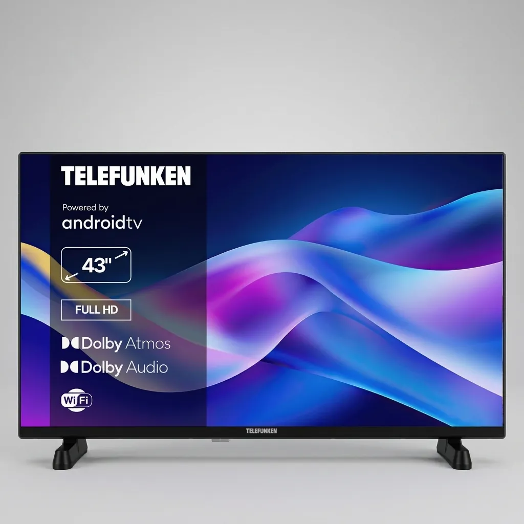 Telefunken 43″ Fhd Android TV with LED — TVS-1033