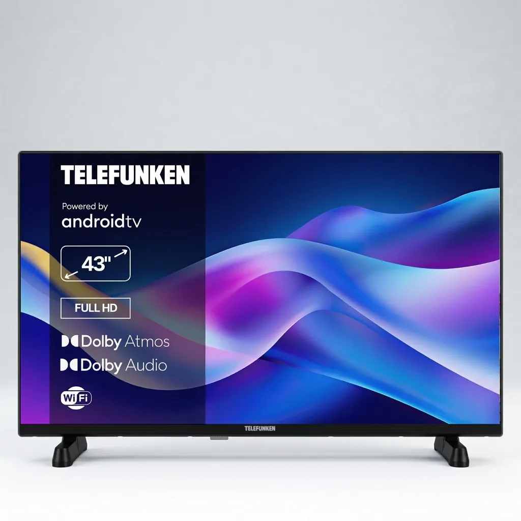 Telefunken 43″ Fhd Android TV with LED — TVS-1033 (image 2)