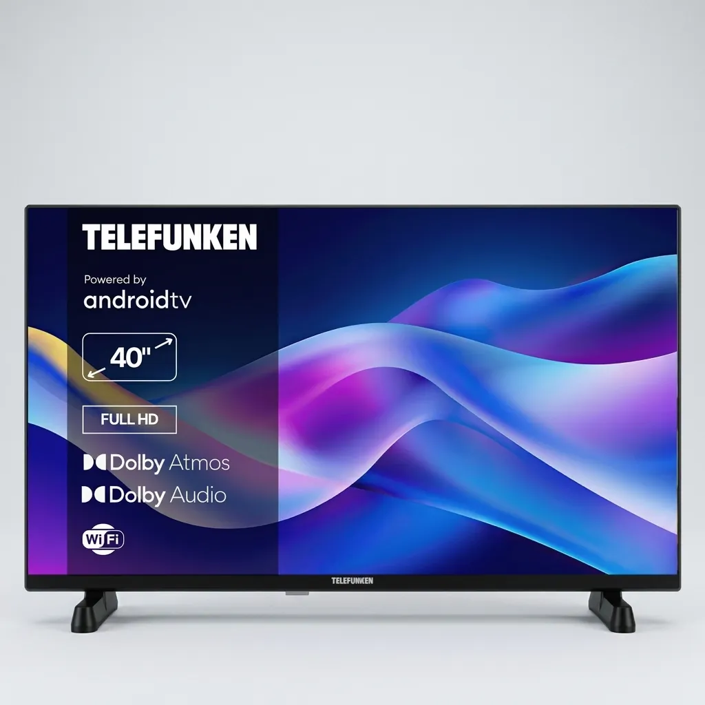 Telefunken 40″ Fhd Android TV with LED — TVS-1034