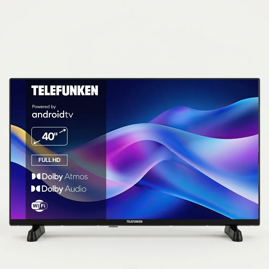 Telefunken 40″ Fhd Android TV with LED — TVS-1034 (image 2)
