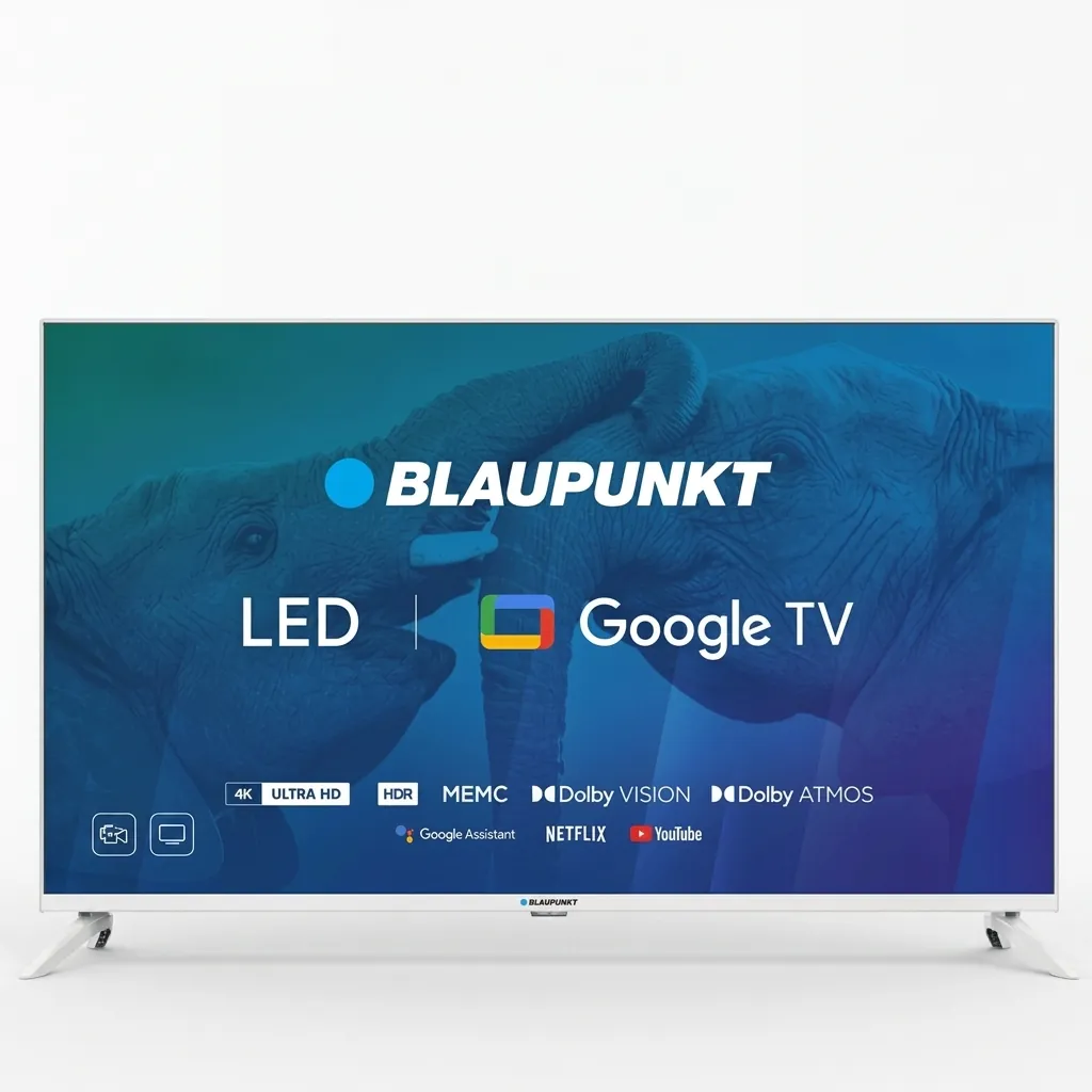 Blaupunkt 43" Google TV Uhd with LED — TVS-1036