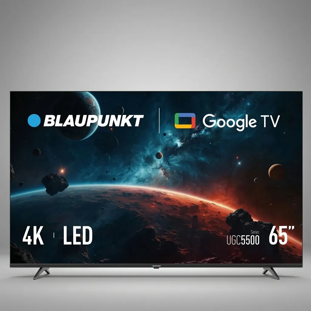 Blaupunkt 65" Uhd Gtv, Memc, Dolby Vision, Dolby Atmos, Bt Rc, Frameless — TVS-1038