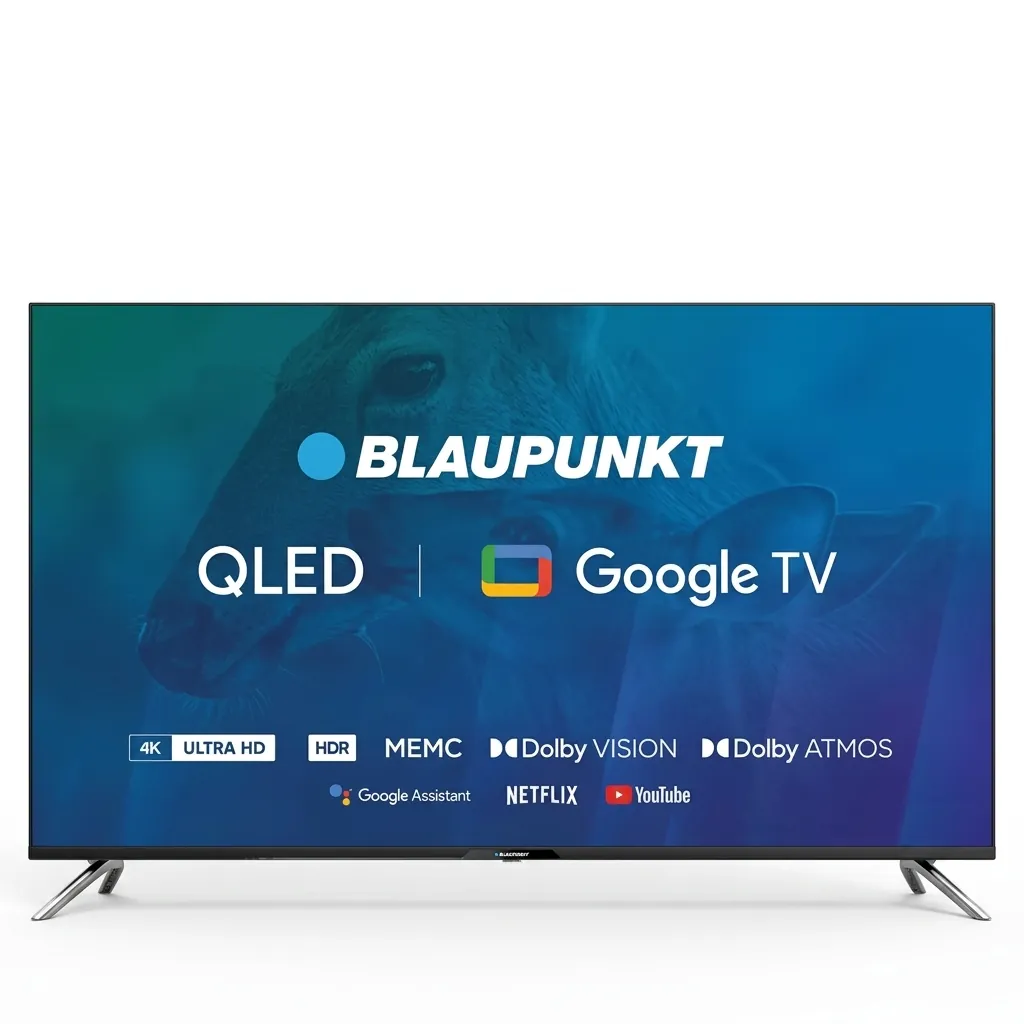 Blaupunkt 50" Google Tv Uhd Qled — TVS-1039 (image 2)
