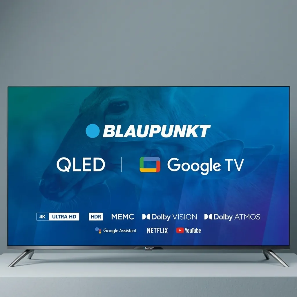 Blaupunkt 43" Google Tv 4K UHD Qled — TVS-1040
