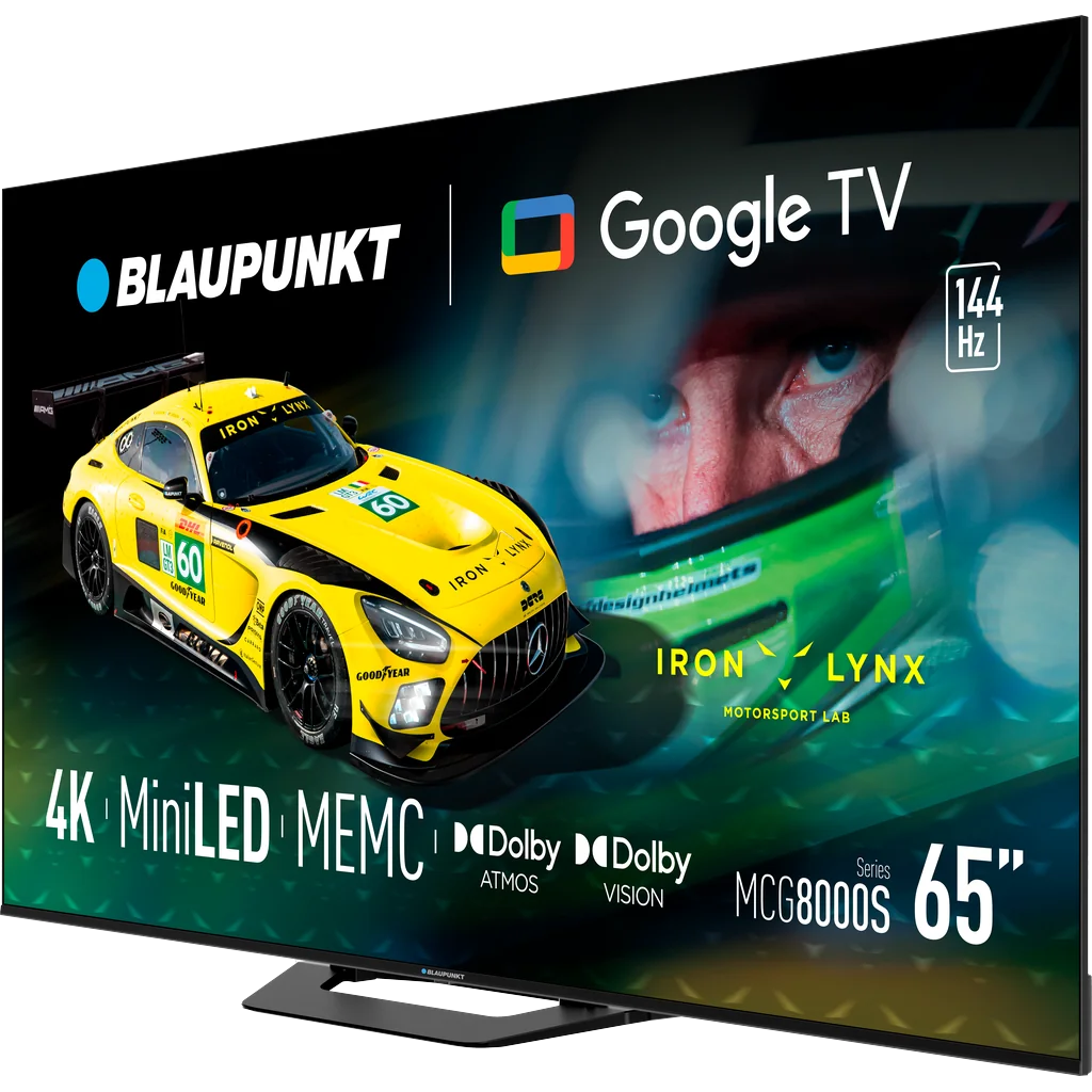 Blaupunkt 65" Mini LED 4K, Google TV, Dolby Atmos — TVS-1047 (image 2)