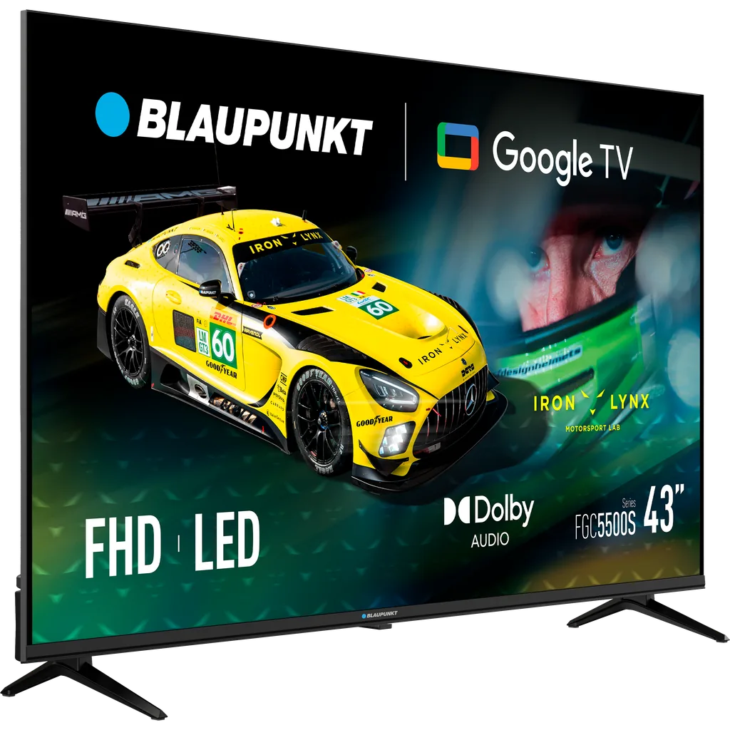 Blaupunkt 43" FHD Google TV, Dolby Audio, Hotel Mode — TVS-1049 (image 2)