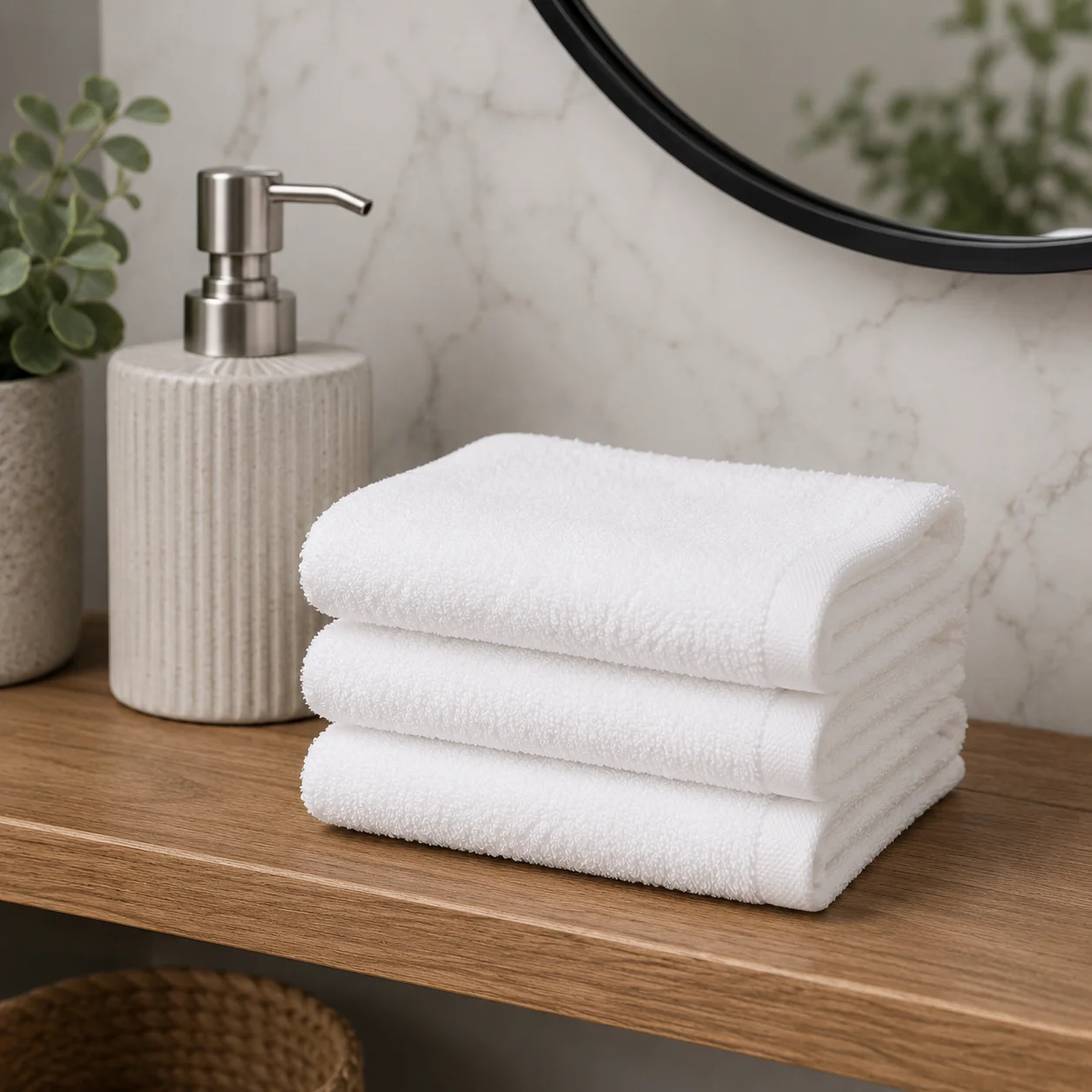 Square Towel (Plain Yarn) — TWL-1024 (image 2)