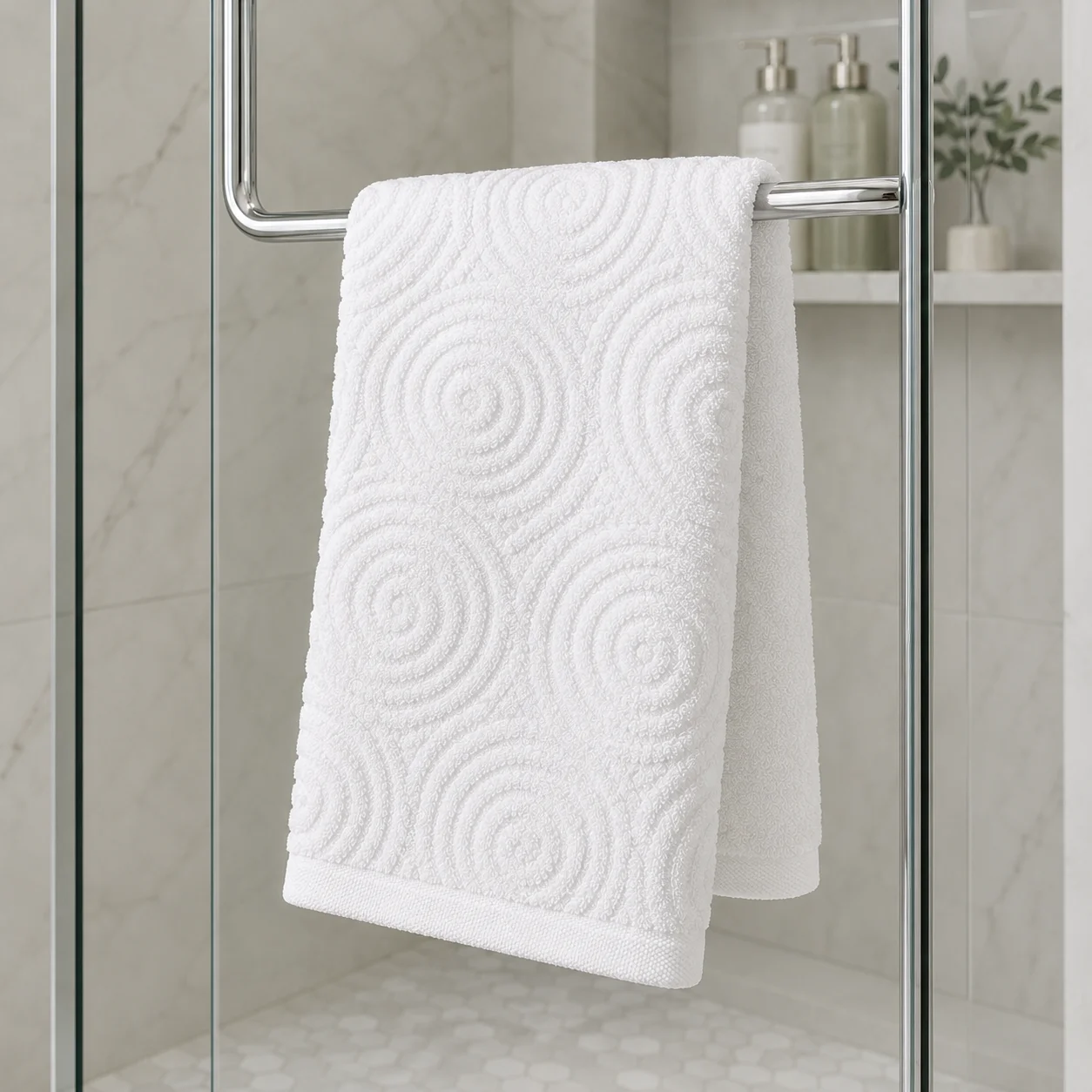 Face Towel (Jacquard Spiral Yarn) — TWL-1028 (image 3)