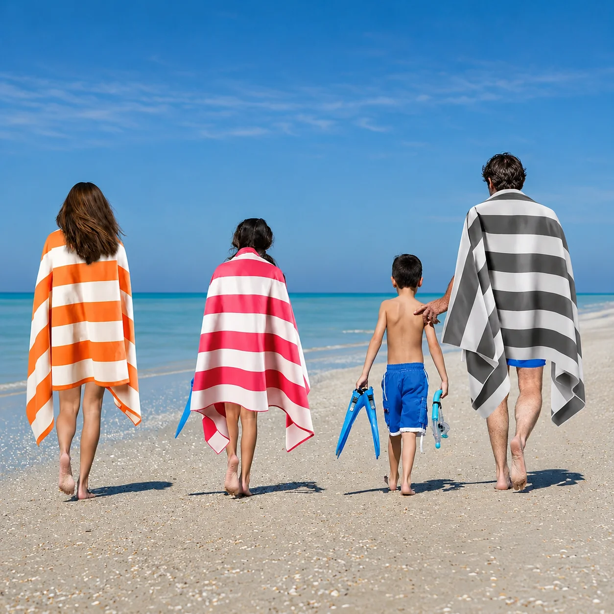 Striped Beach Towel — TWL-1034 (image 3)