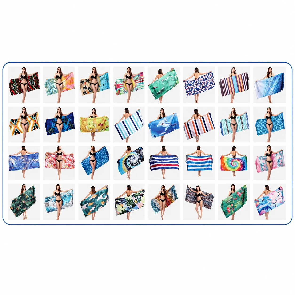 Printed Beach Towel — TWL-1035 (image 5)