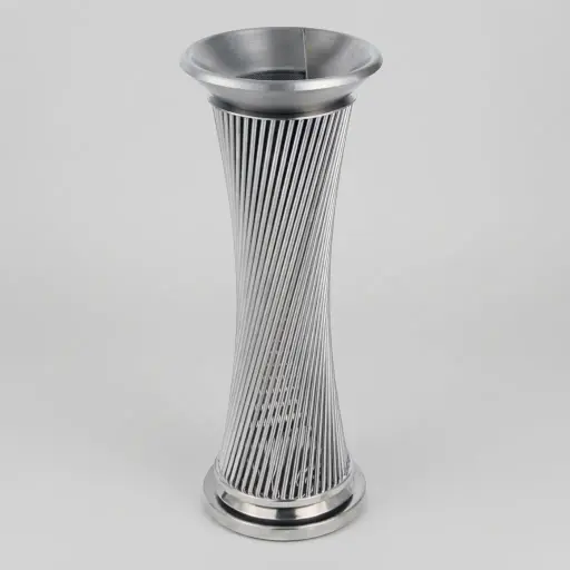Round Trash Can Bin With Ashtray Stainless Steel Matt — WBN-1028