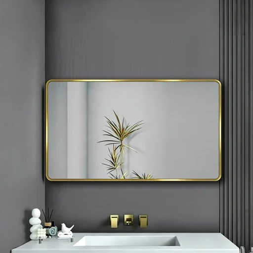 Rectangle Aluminum Framed Mirror — WLM-1025
