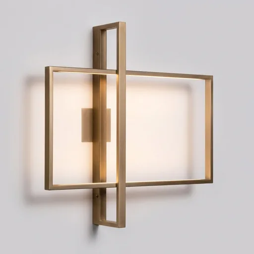 Rectangular Frame Wall Lamp — WLP-1026