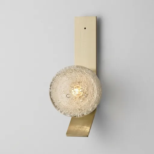 Bubble Glass Disc Wall Lamp — WLP-1038