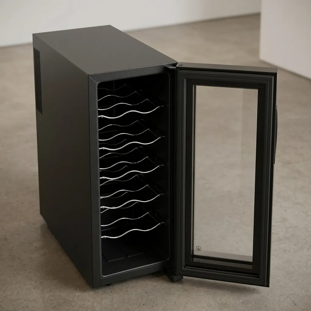 Mini Wine Cooler 33ltr, 12 Bottles — WNF-1024 (image 5)