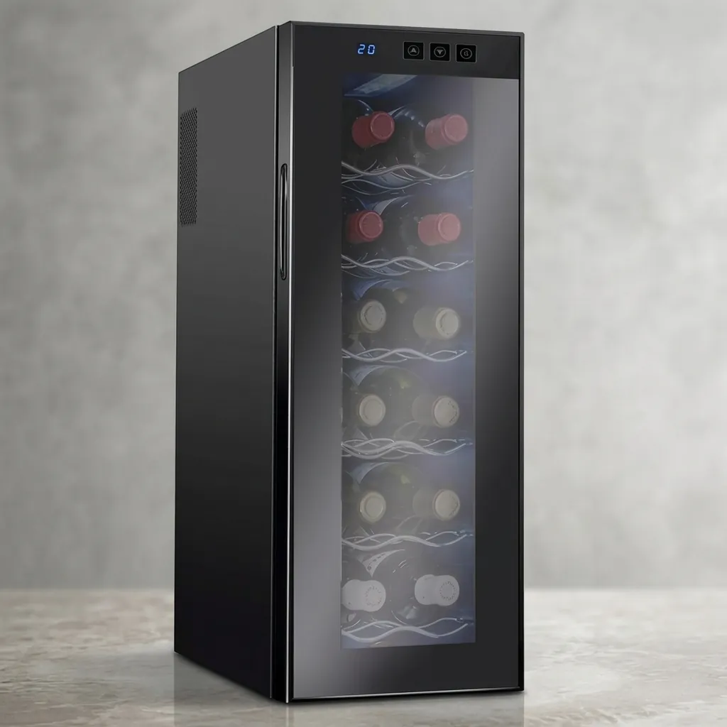 Mini Wine Cooler 33ltr, 12 Bottles — WNF-1024 (image 12)