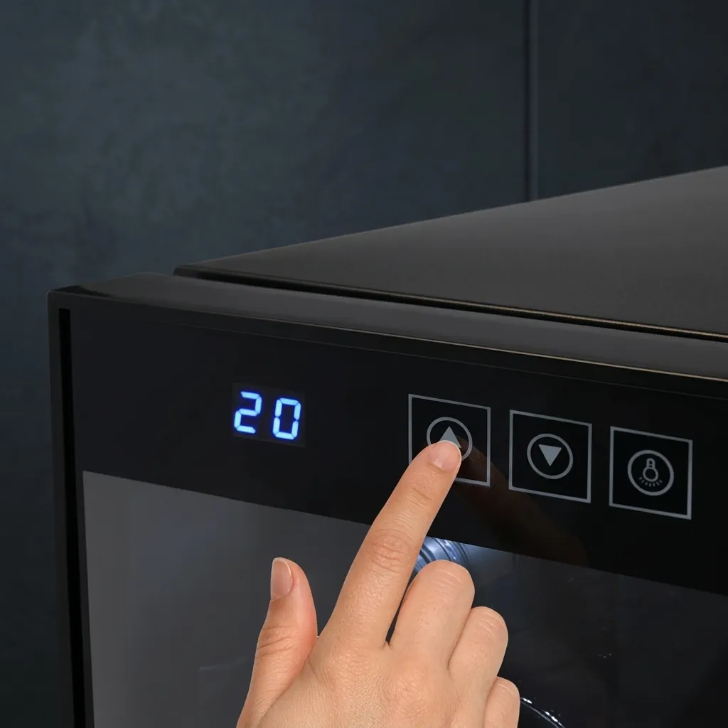 Mini Wine Cooler 33ltr, 12 Bottles — WNF-1024 (image 13)