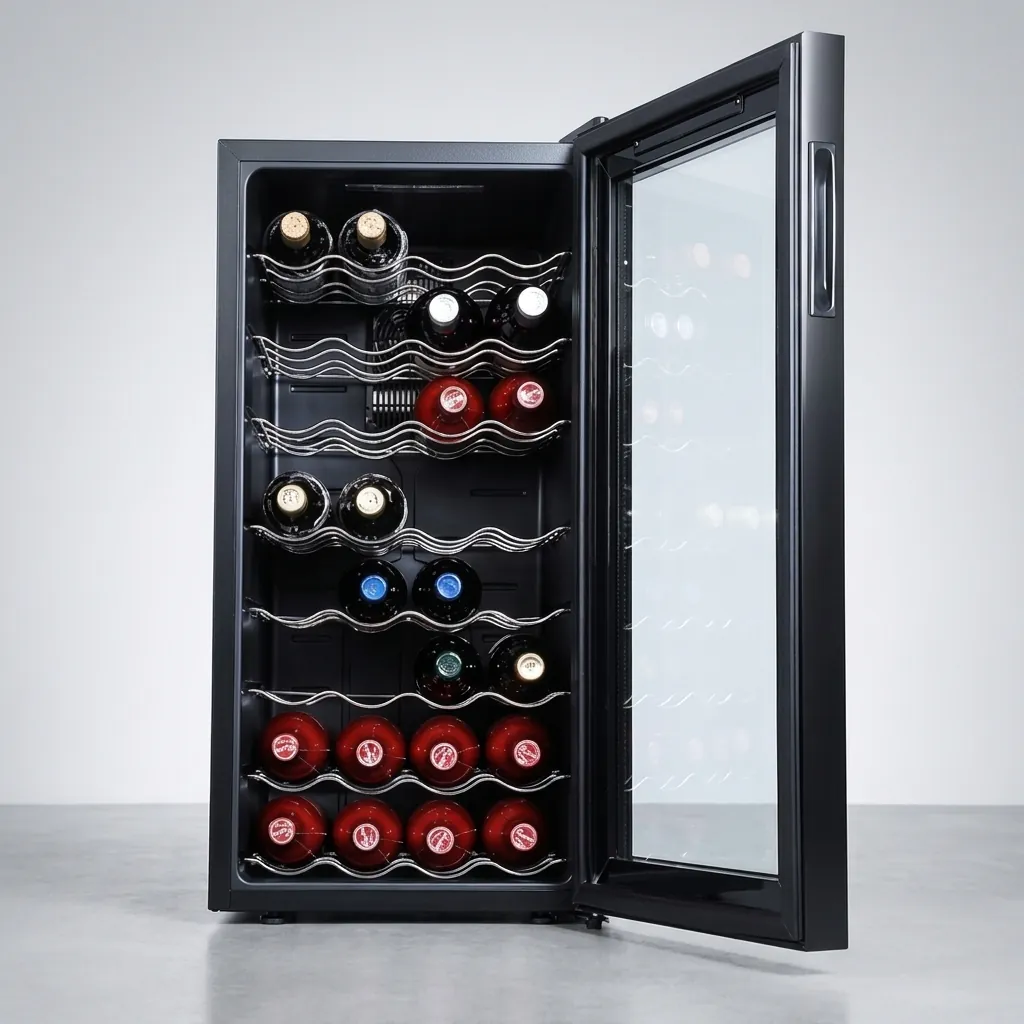 Mini Wine Cooler 78ltr, 32 Bottles — WNF-1028 (image 3)