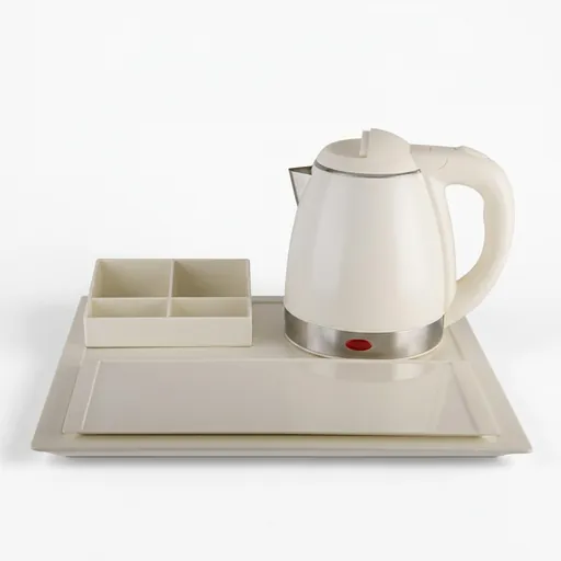 Melamine Welcome Tray with Tea Box [1024] — WTR-1024