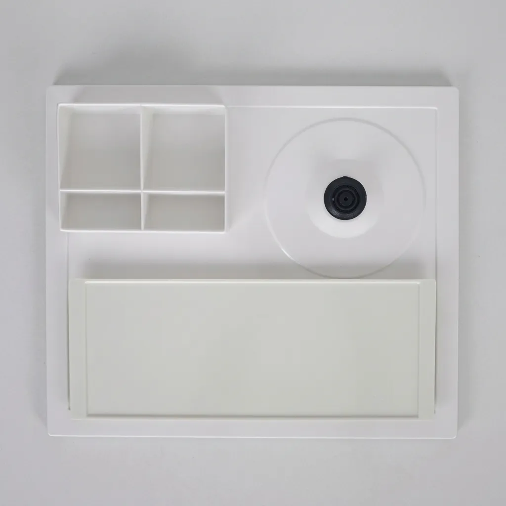 Melamine Welcome Tray with Tea Box [1025] — WTR-1025 (image 6)