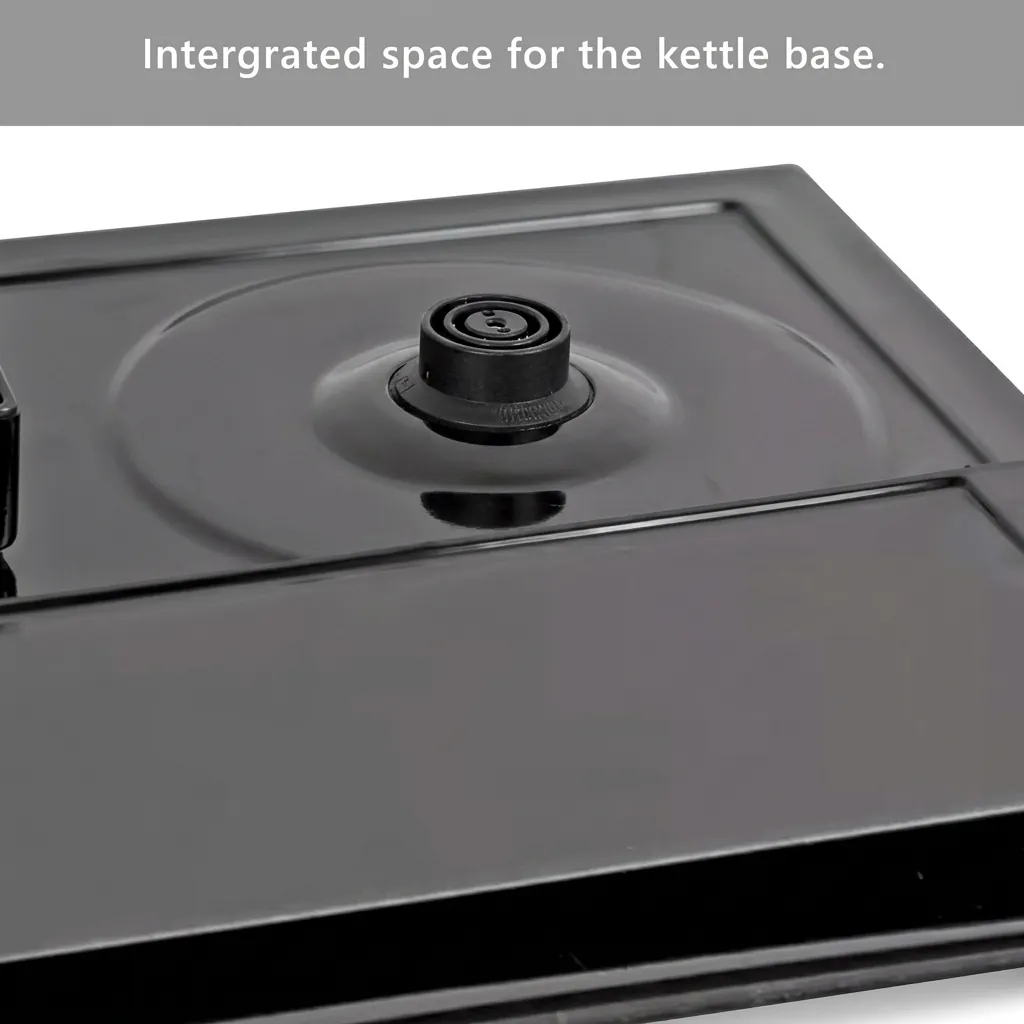 Melamine Welcome Tray with Tea Box [1026] — WTR-1026 (image 2)