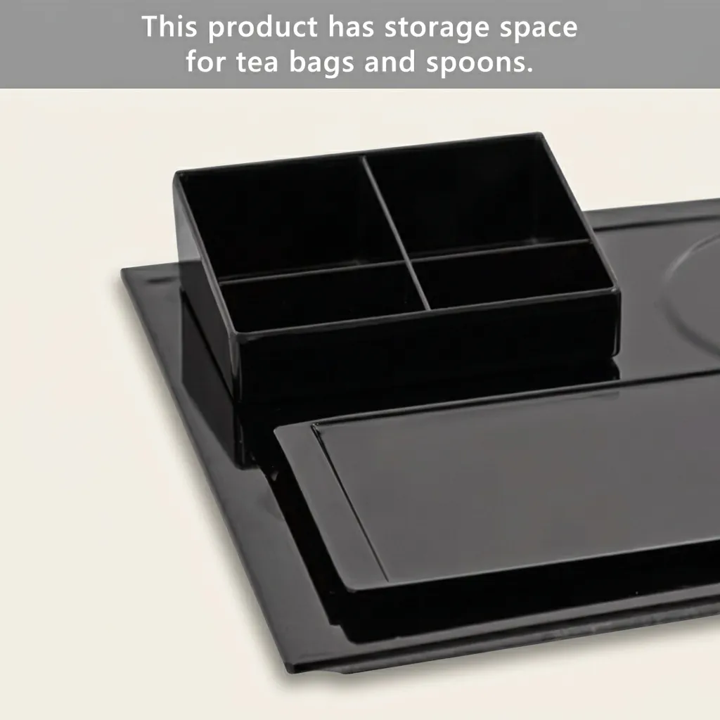 Melamine Welcome Tray with Tea Box [1026] — WTR-1026 (image 9)
