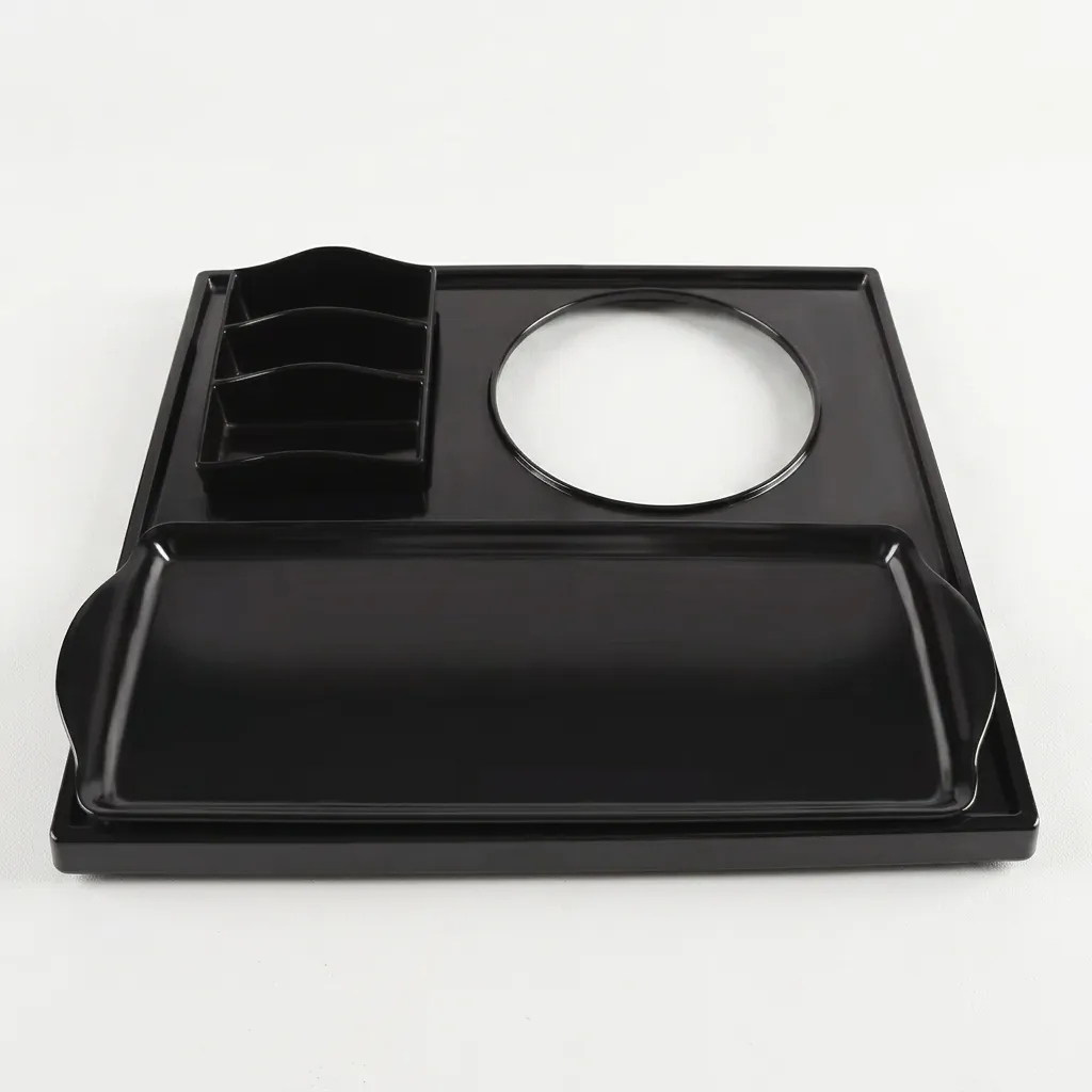 Melamine Welcome Tray with Tea Box [1027] — WTR-1027 (image 5)