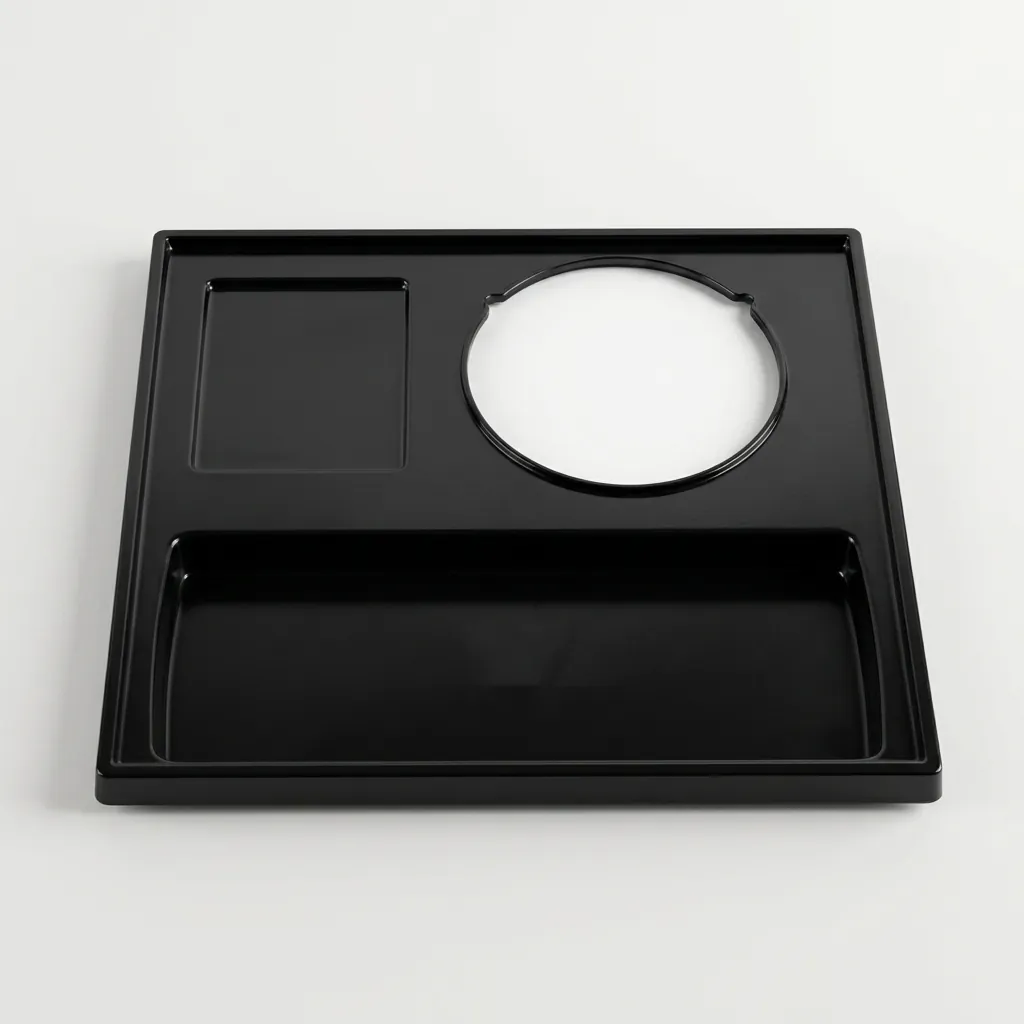 Melamine Welcome Tray with Tea Box [1027] — WTR-1027 (image 6)