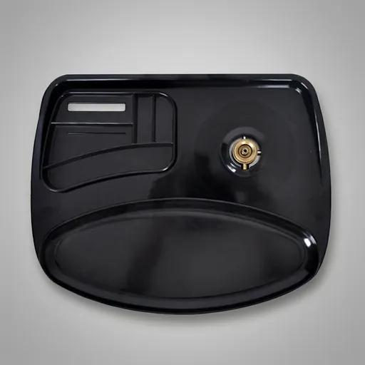 Melamine Welcome Tray with Tea Box [1029] — WTR-1029